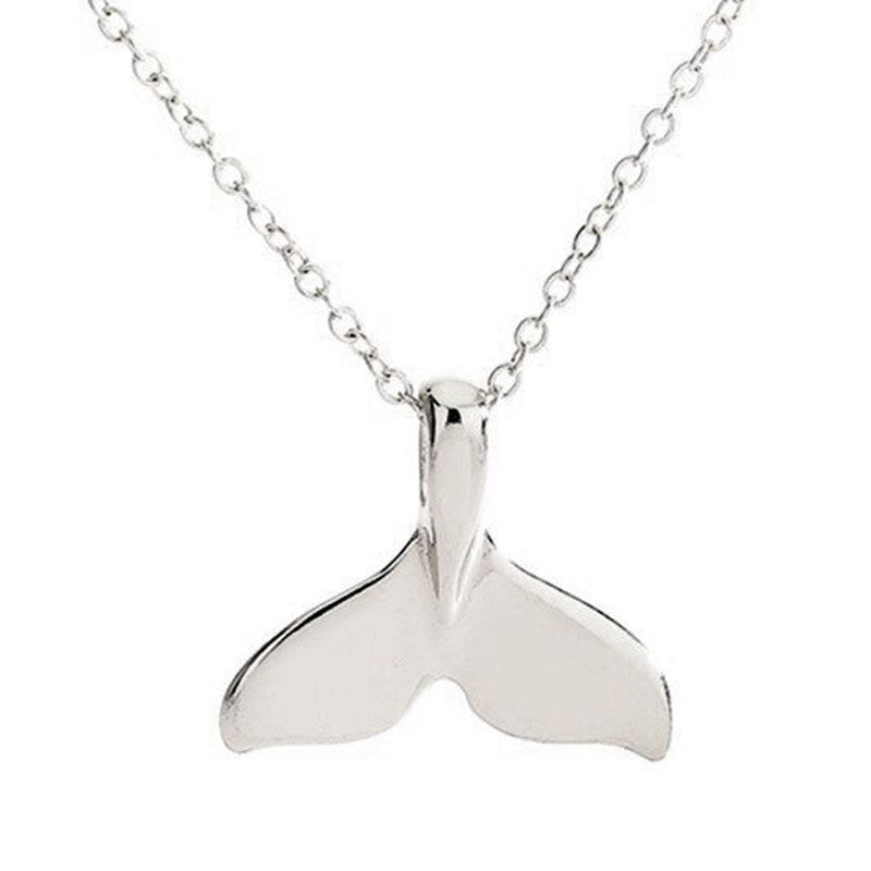 Nautical Charm Mermaid Tail Necklace