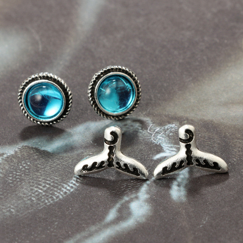 Sea Earring Jewelry 6 pairs