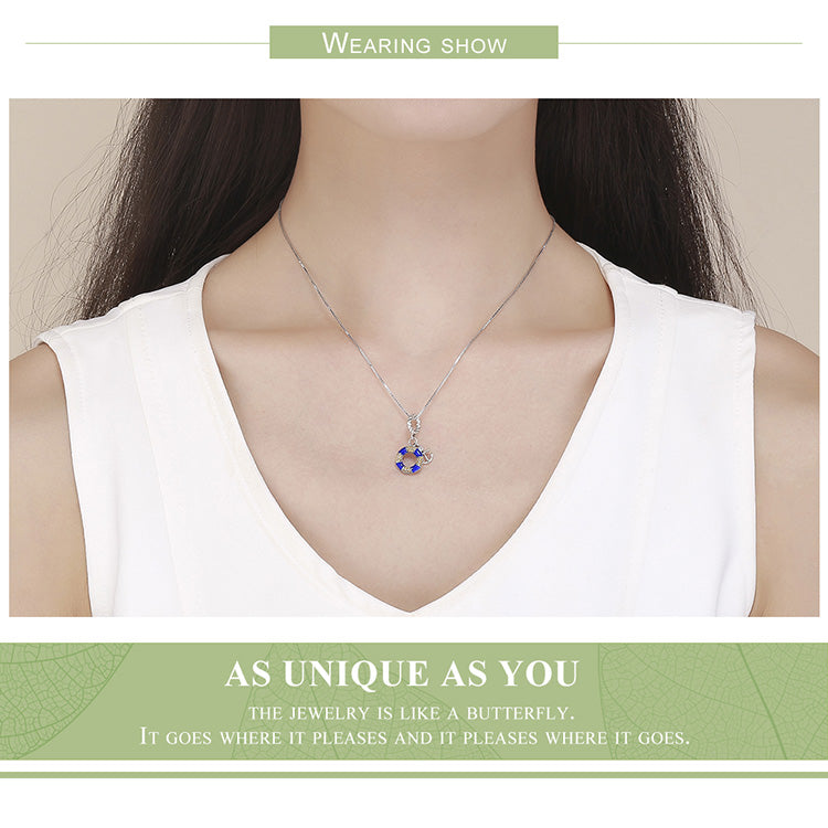 925 Sterling Silver Anchor & Voyage Charm