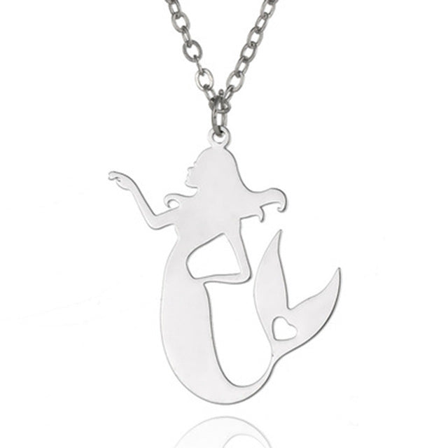 Stainless Steel Mermaid Necklace