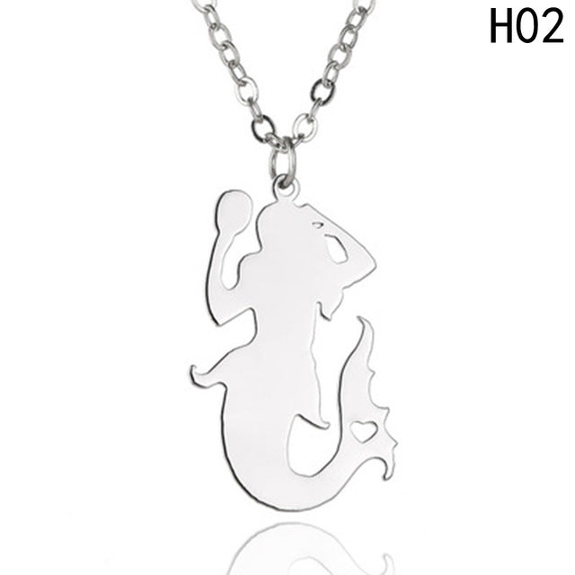Stainless Steel Mermaid Necklace