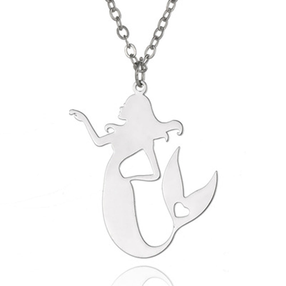 Stainless Steel Mermaid Necklace