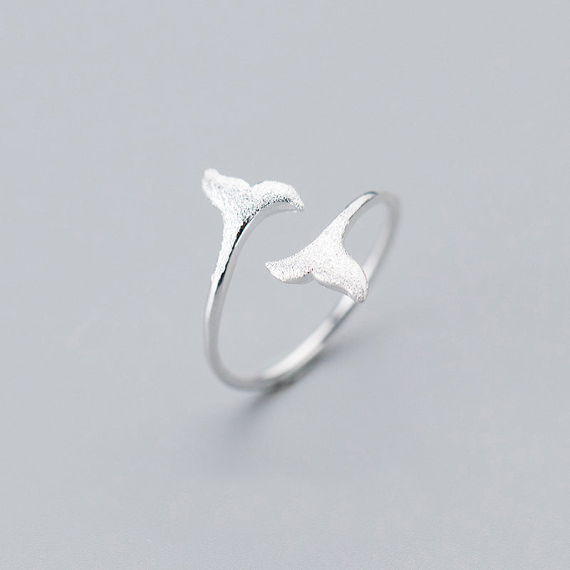 925 Sterling Silver Mermaid Tail Rings
