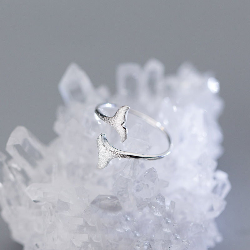 925 Sterling Silver Mermaid Tail Rings