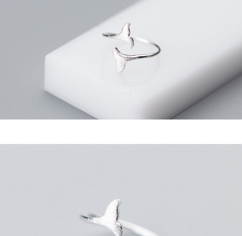 925 Sterling Silver Mermaid Tail Rings