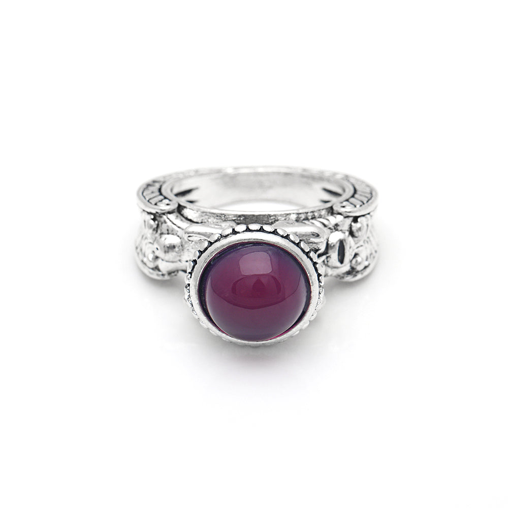 Romantic Mermaids Purple Cubic Zirconia Ring