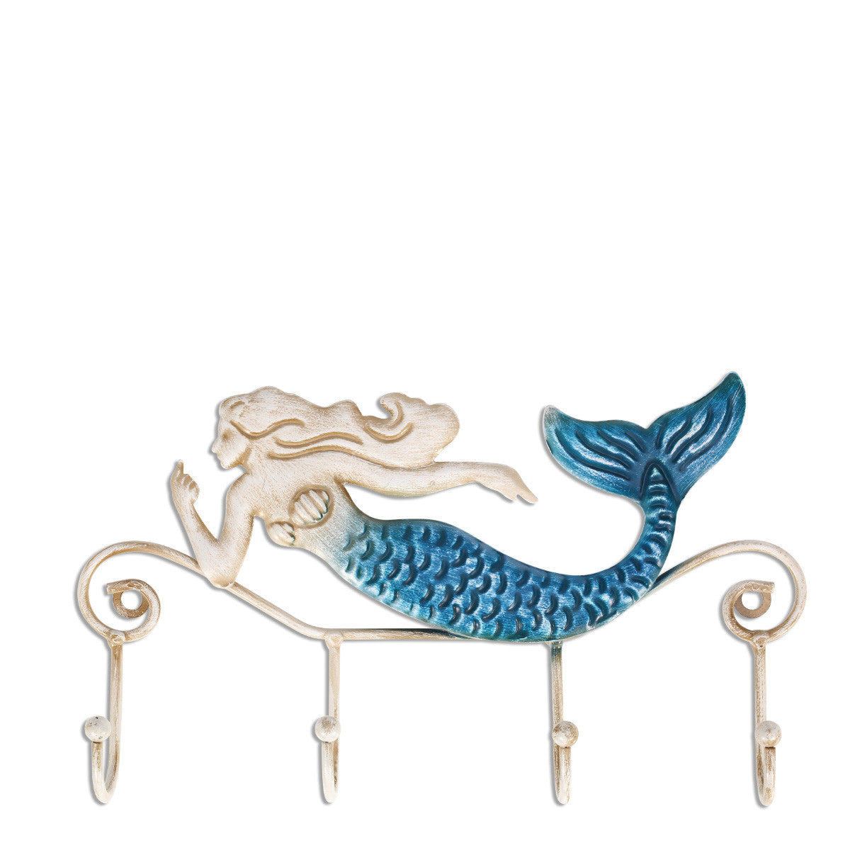 Iron Mermaid Wall Hanger