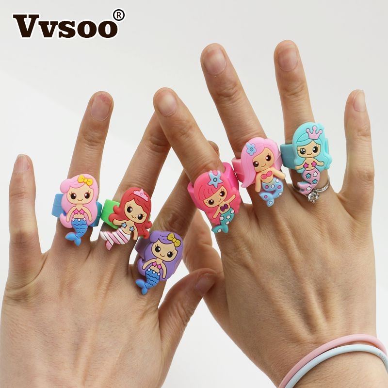 6 pcs Mermaid Soft Jewelry