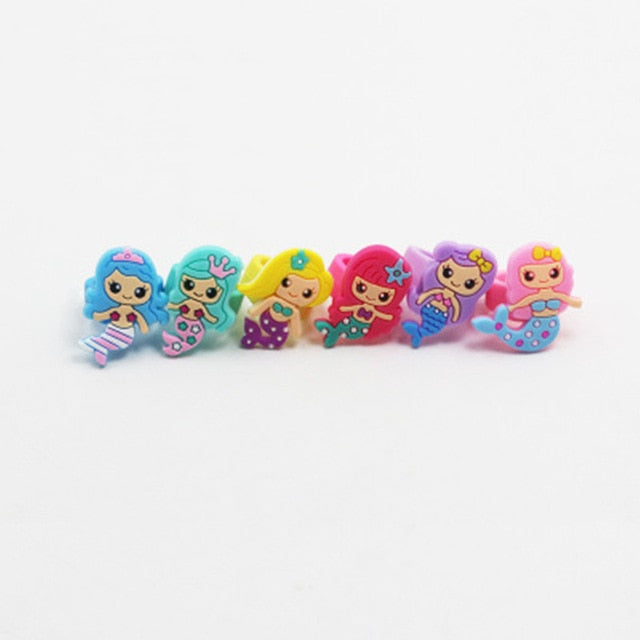 6 pcs Mermaid Soft Jewelry