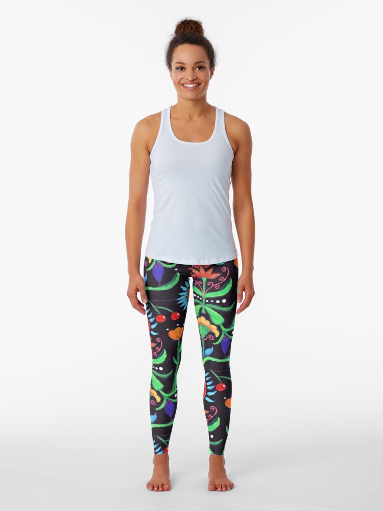 Acquarelli Fiori III Leggins