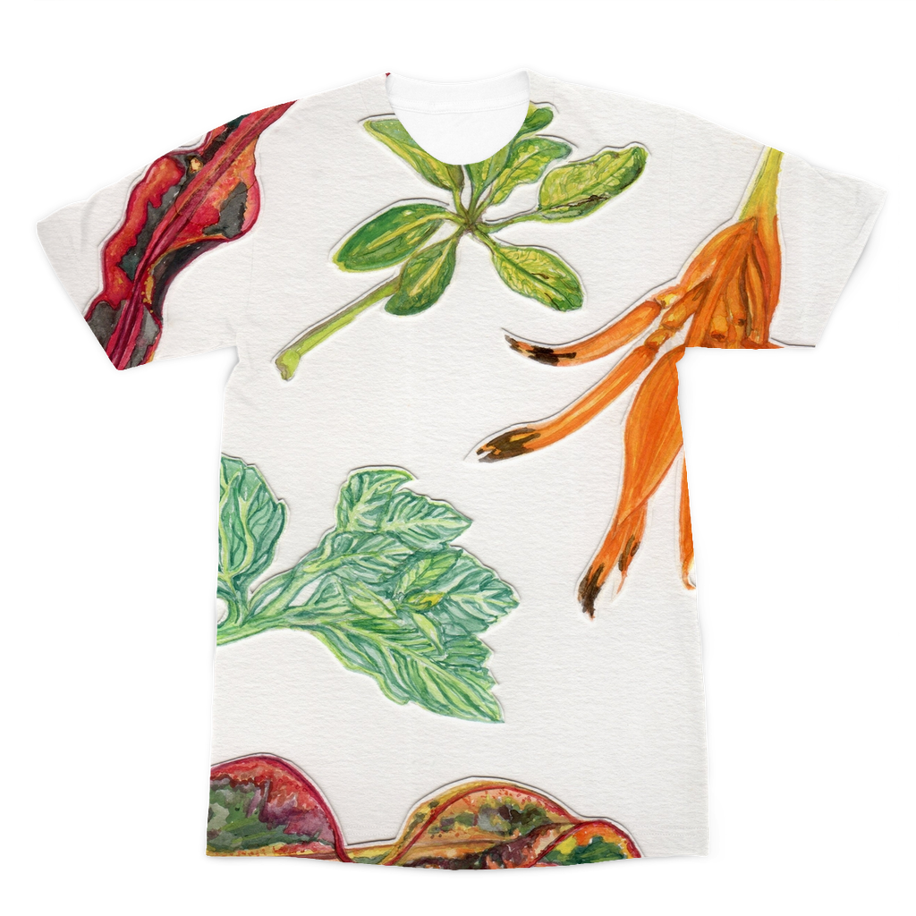 Fiori 6 Premium Sublimation Adult T-Shirt