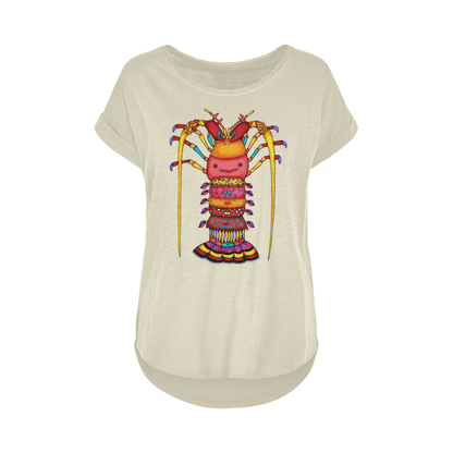 LANGOSTA Women's Long Slub T-Shirt XS-5XL