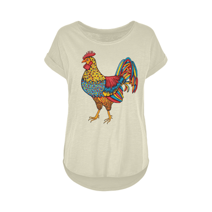 GALLO Women's Long Slub T-Shirt XS-5XL