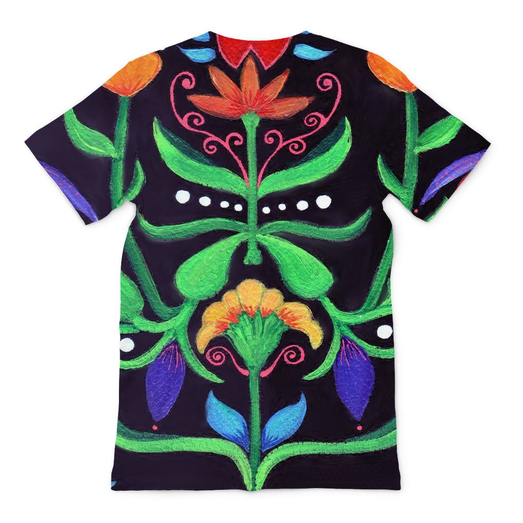 Fiori 1 Premium Sublimation Adult T-Shirt