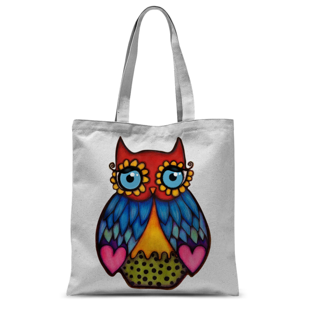 DAISY OWL Classic Sublimation Tote Bag