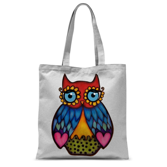 DAISY OWL Classic Sublimation Tote Bag