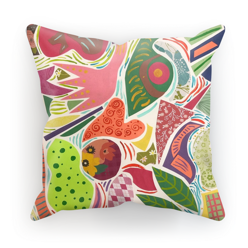 ORGANIK COLLAGE Sublimation Cushion Cover