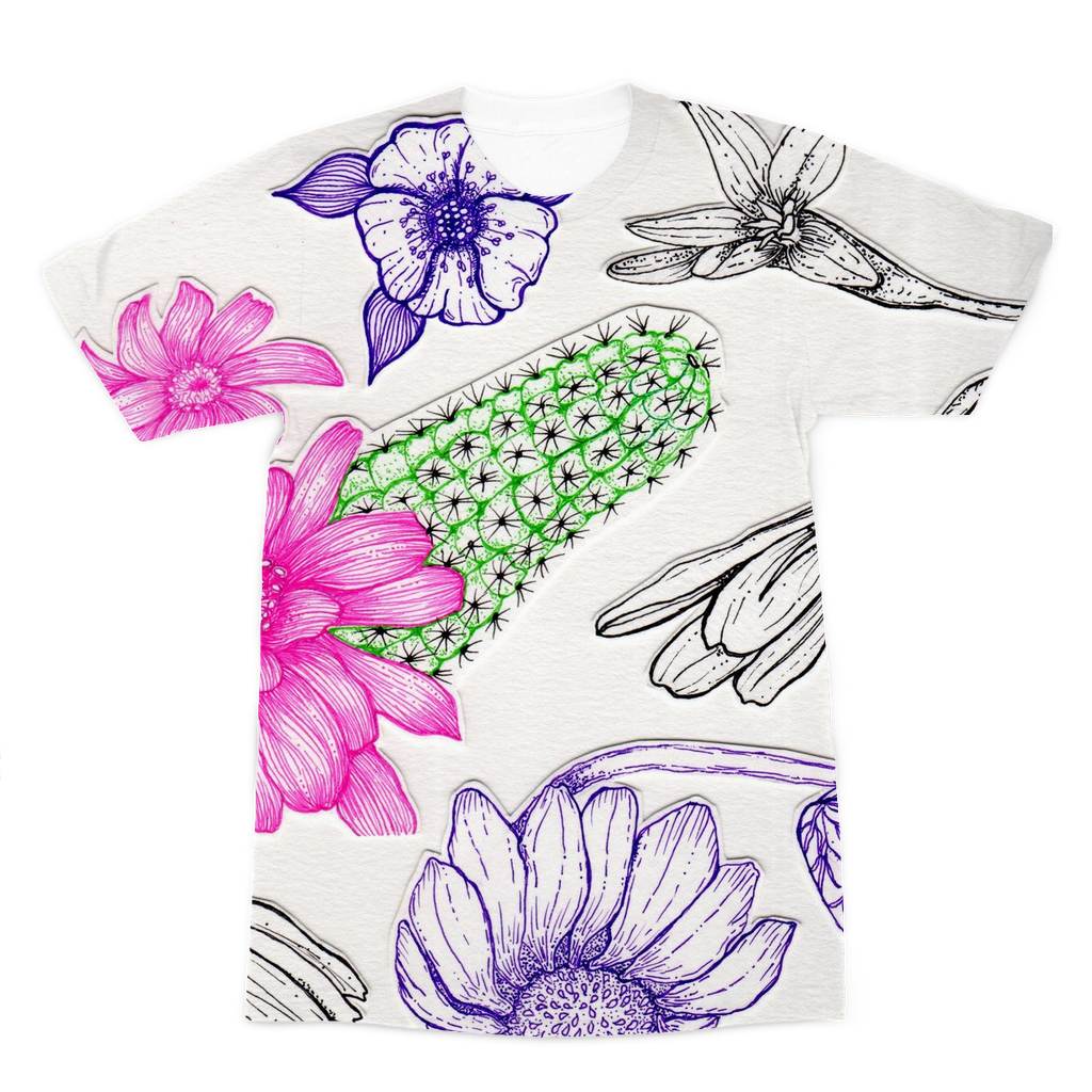 Fiori 5 Premium Sublimation Adult T-Shirt