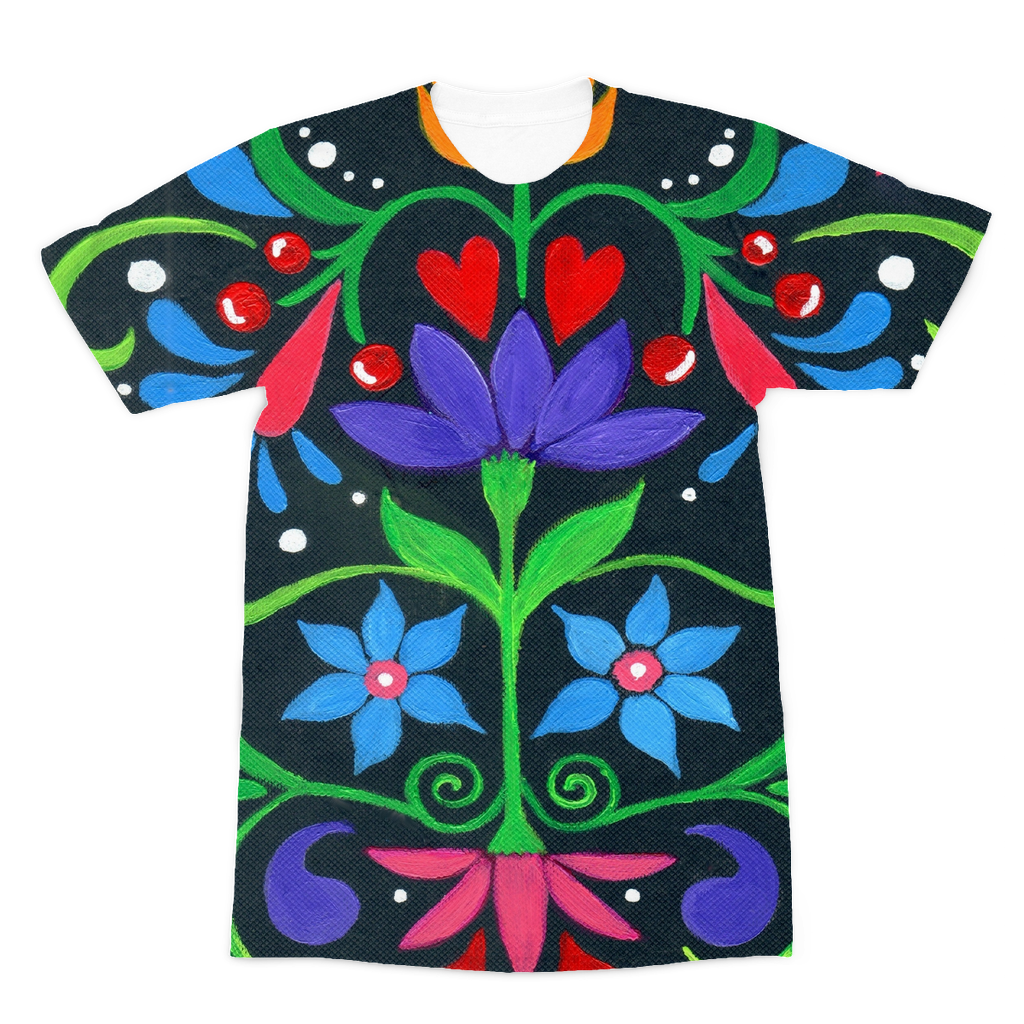 Fiori 4 Premium Sublimation Adult T-Shirt