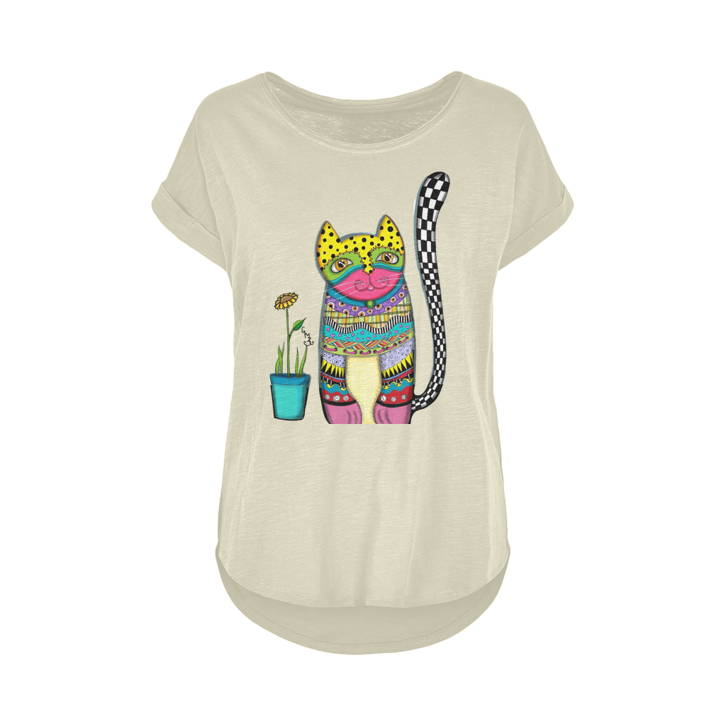 MISUK Women's Long Slub T-Shirt XS-5XL