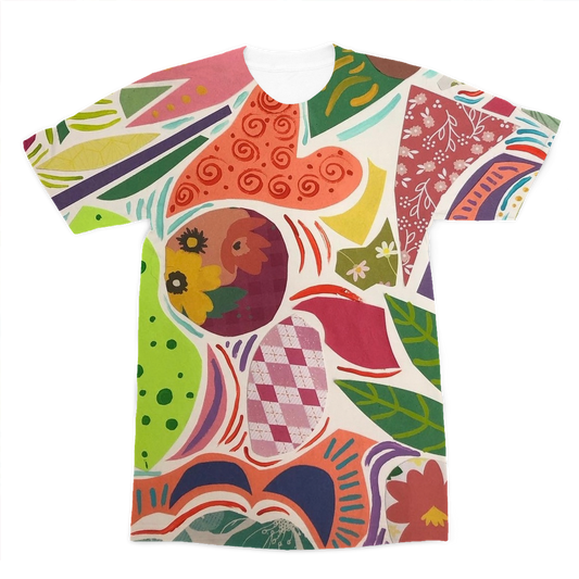 ORGANIK COLLAGE Premium Sublimation Adult T-Shirt