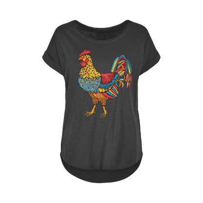 GALLO Women's Long Slub T-Shirt XS-5XL