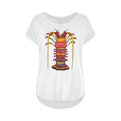 LANGOSTA Women's Long Slub T-Shirt XS-5XL