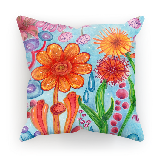 Acquerelli Fiori II Sublimation Cushion Cover