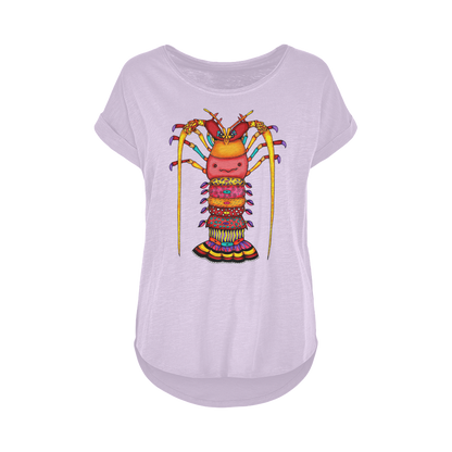 LANGOSTA Women's Long Slub T-Shirt XS-5XL