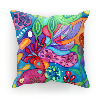 Acquerelli Fiori 3 Sublimation Cushion Cover