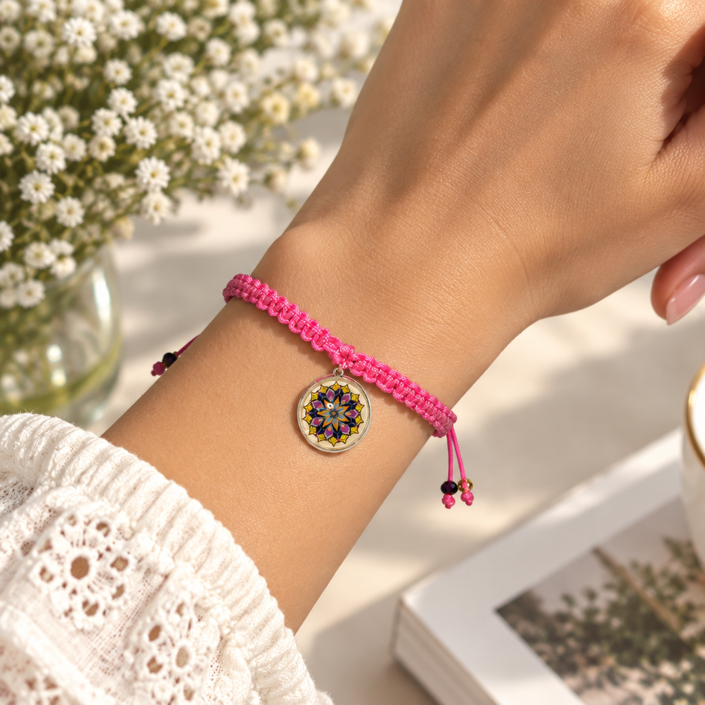 Macrame Mandala bracelet
