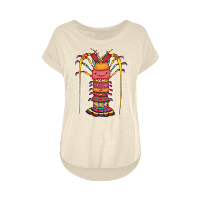 LANGOSTA Women's Long Slub T-Shirt XS-5XL