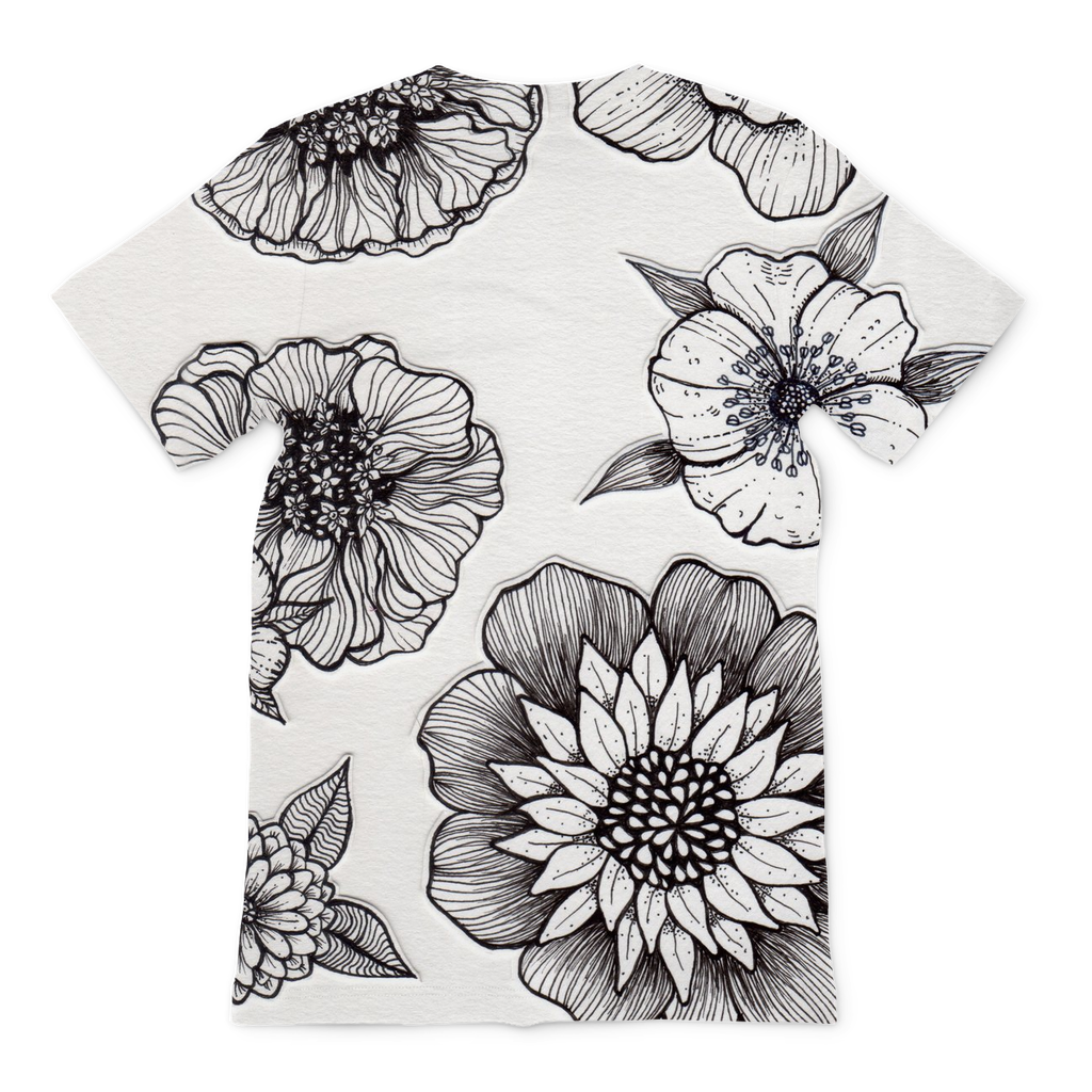 Fiori 7 Premium Sublimation Adult T-Shirt