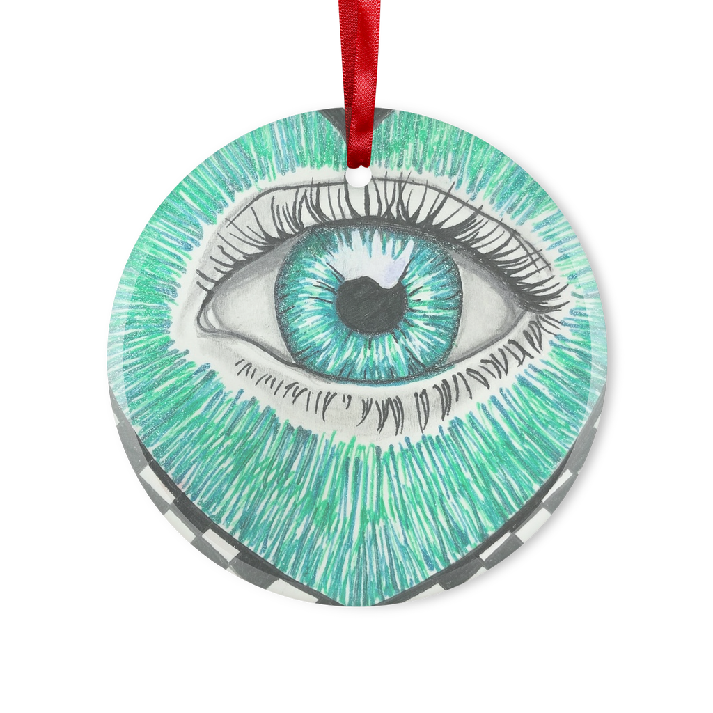 MAYAI Glass Hanging Ornament