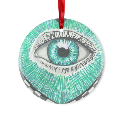 MAYAI Glass Hanging Ornament