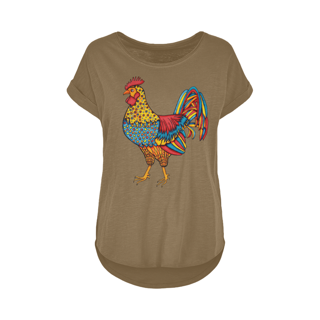 GALLO Women's Long Slub T-Shirt XS-5XL