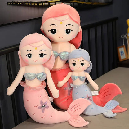 Multi Size Kawaii Mermaid Plush