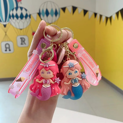 Mermaid Doll Anime Keychain