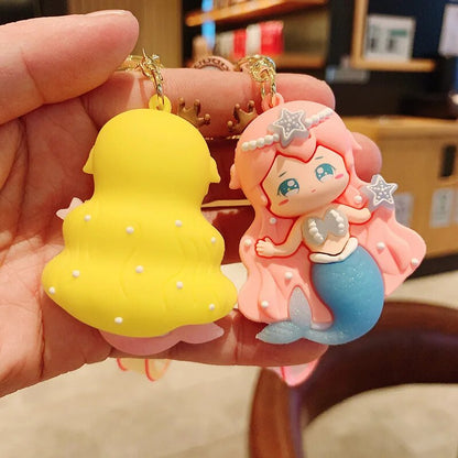 Mermaid Doll Anime Keychain