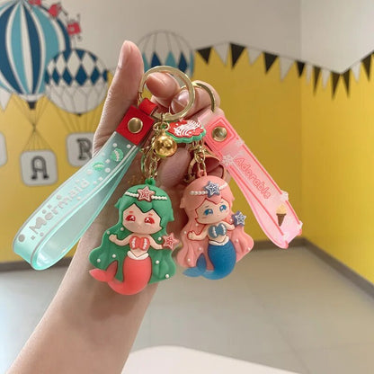 Mermaid Doll Anime Keychain