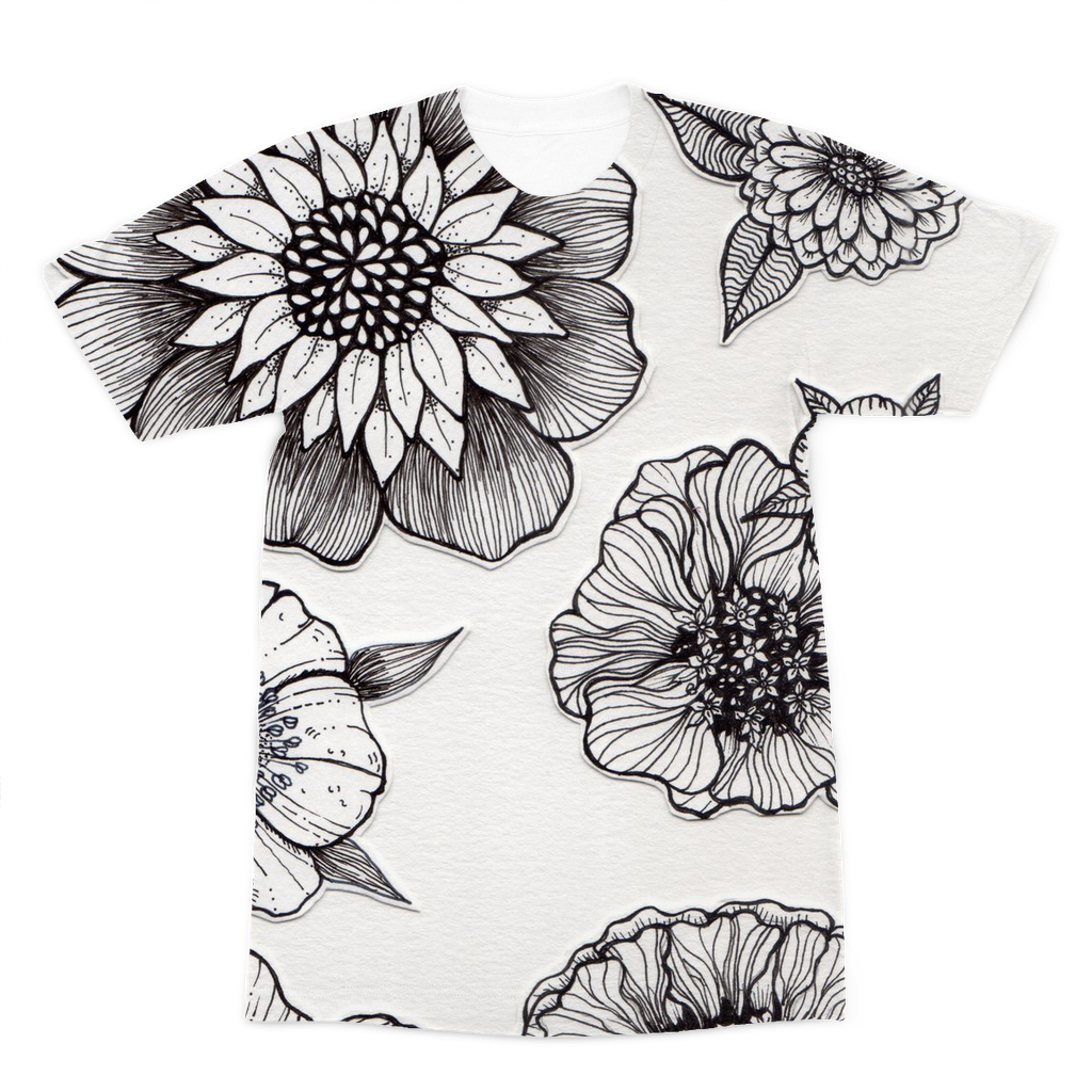 Fiori 7 Premium Sublimation Adult T-Shirt