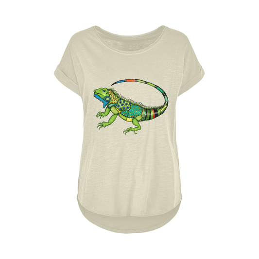 IGUANA Women's Long Slub T-Shirt XS-5XL