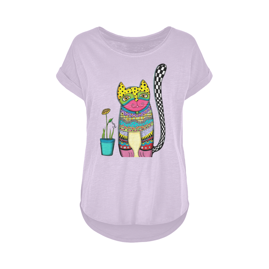 MISUK Women's Long Slub T-Shirt XS-5XL