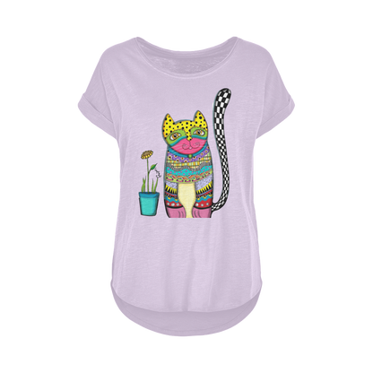 MISUK Women's Long Slub T-Shirt XS-5XL