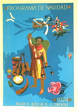 Cartel - Programa de Navidad