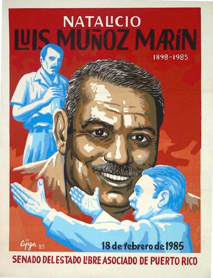 Cartel - Natalicio Luis Muñoz Marín
