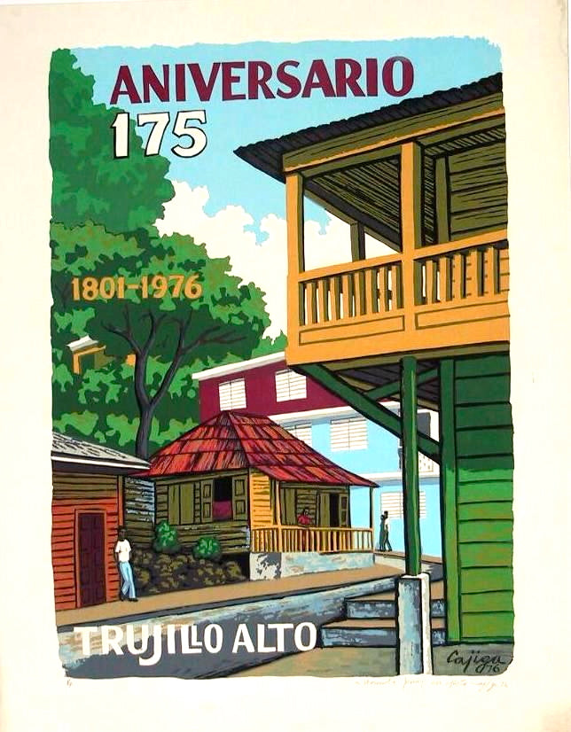 Cartel- Aniversario 175 Trujillo Alto