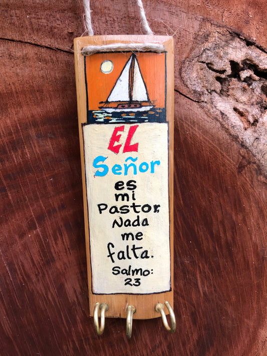 Artesanía -  El Señor es mi Pastor... - velero