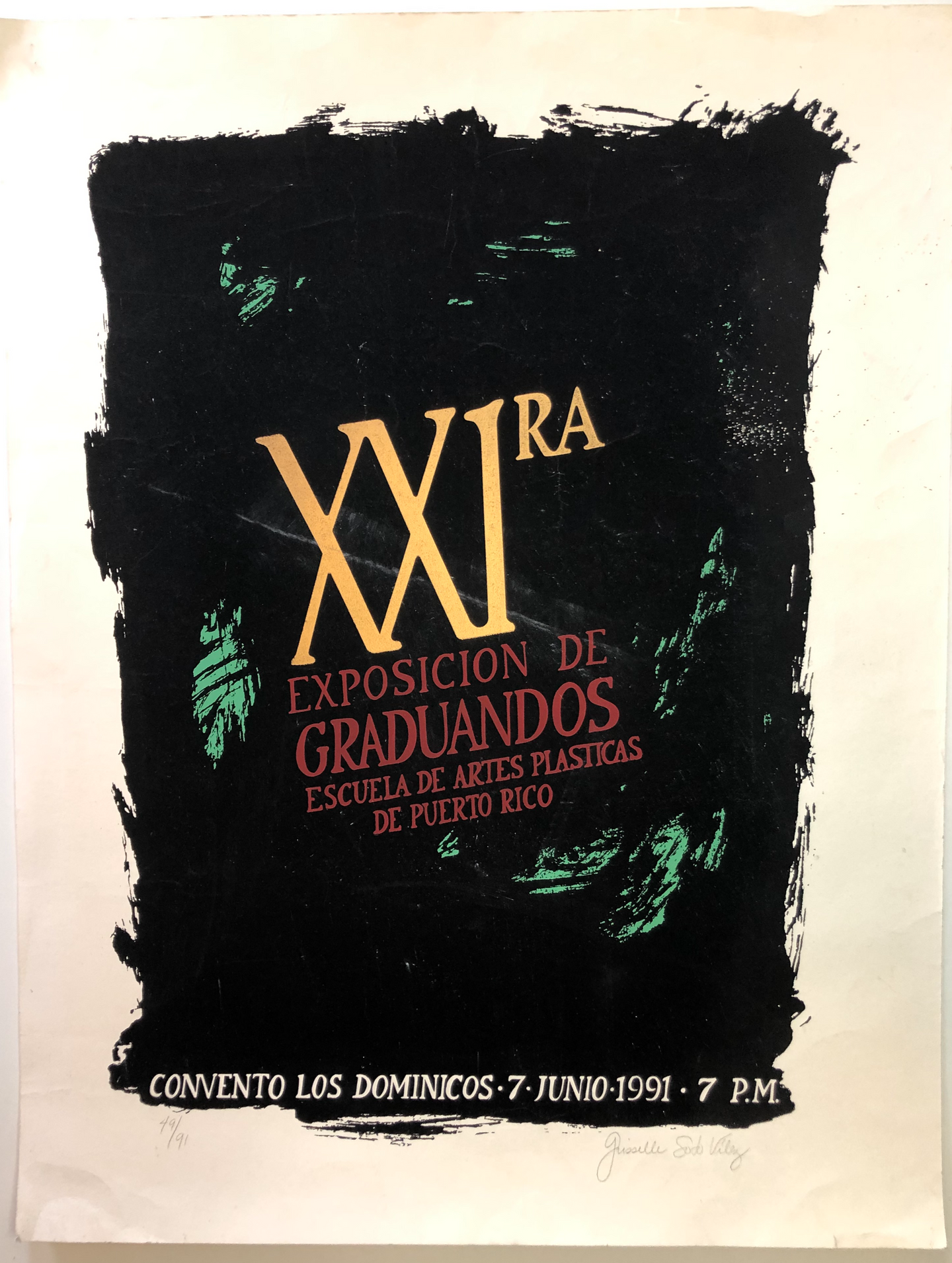 Cartel - XXIra Exposición de Graduandos EAP