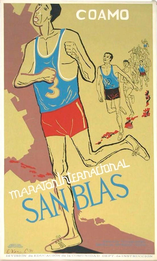 Cartel - Maratón Internacional San Blas